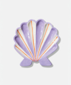 Keramik Schale in Muschelform